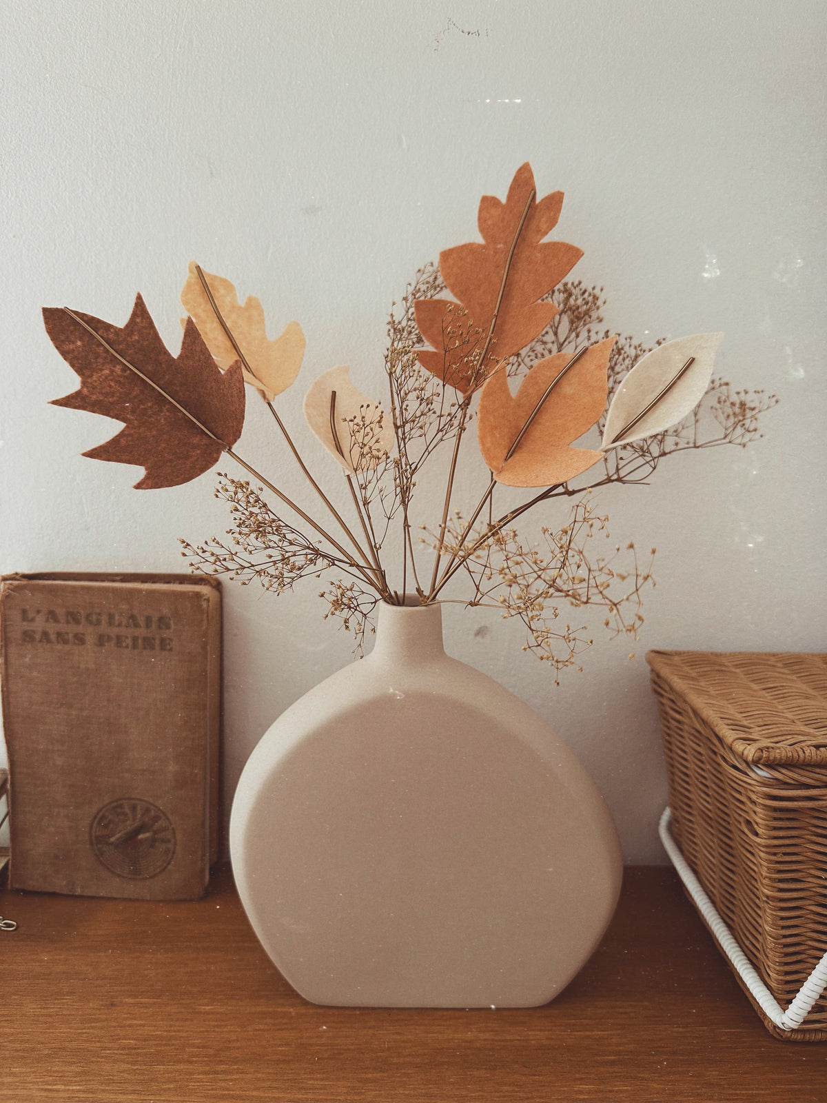 Bouquet de feuilles automnal