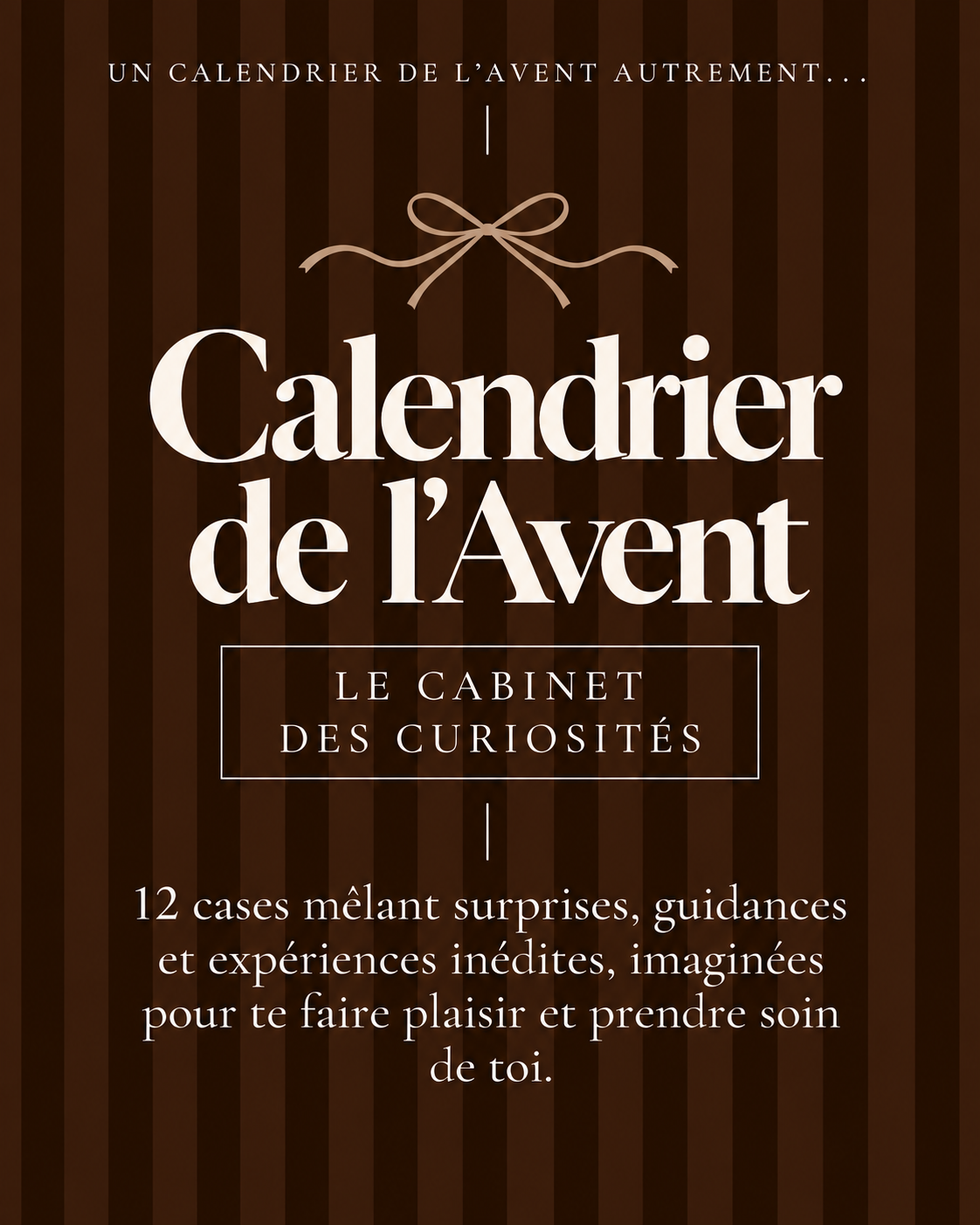 Calendrier de l’avent - LE CABINET DES CURIOSITÉS