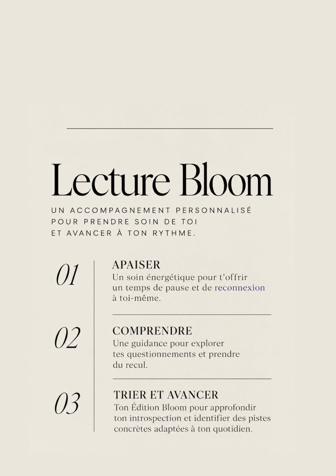 Lecture Bloom | L’expérience complète